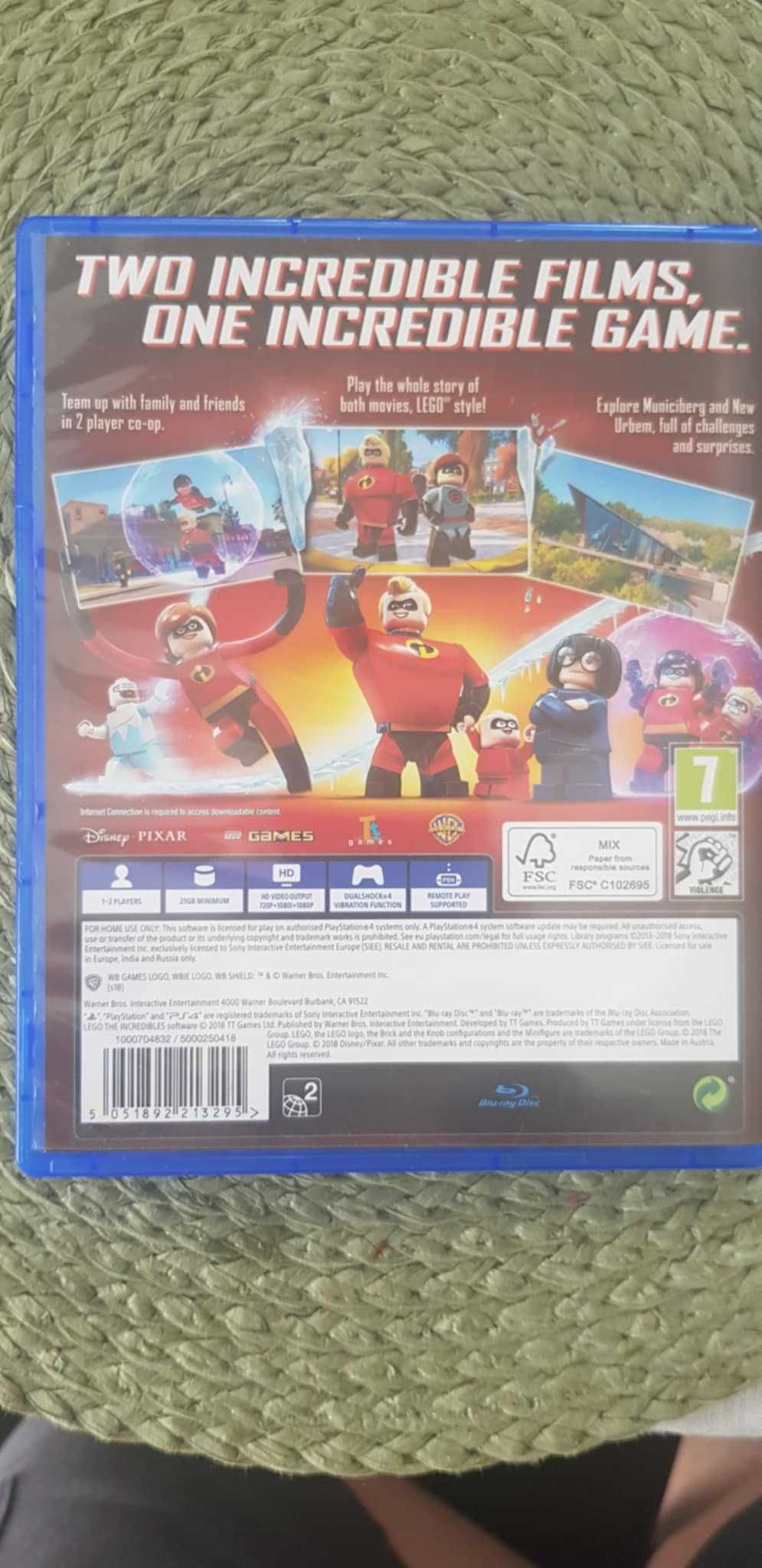 GRA lego iniemamocni i star wars ps4