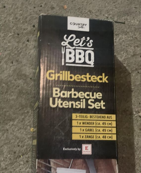 Zestaw przyborów grillowych