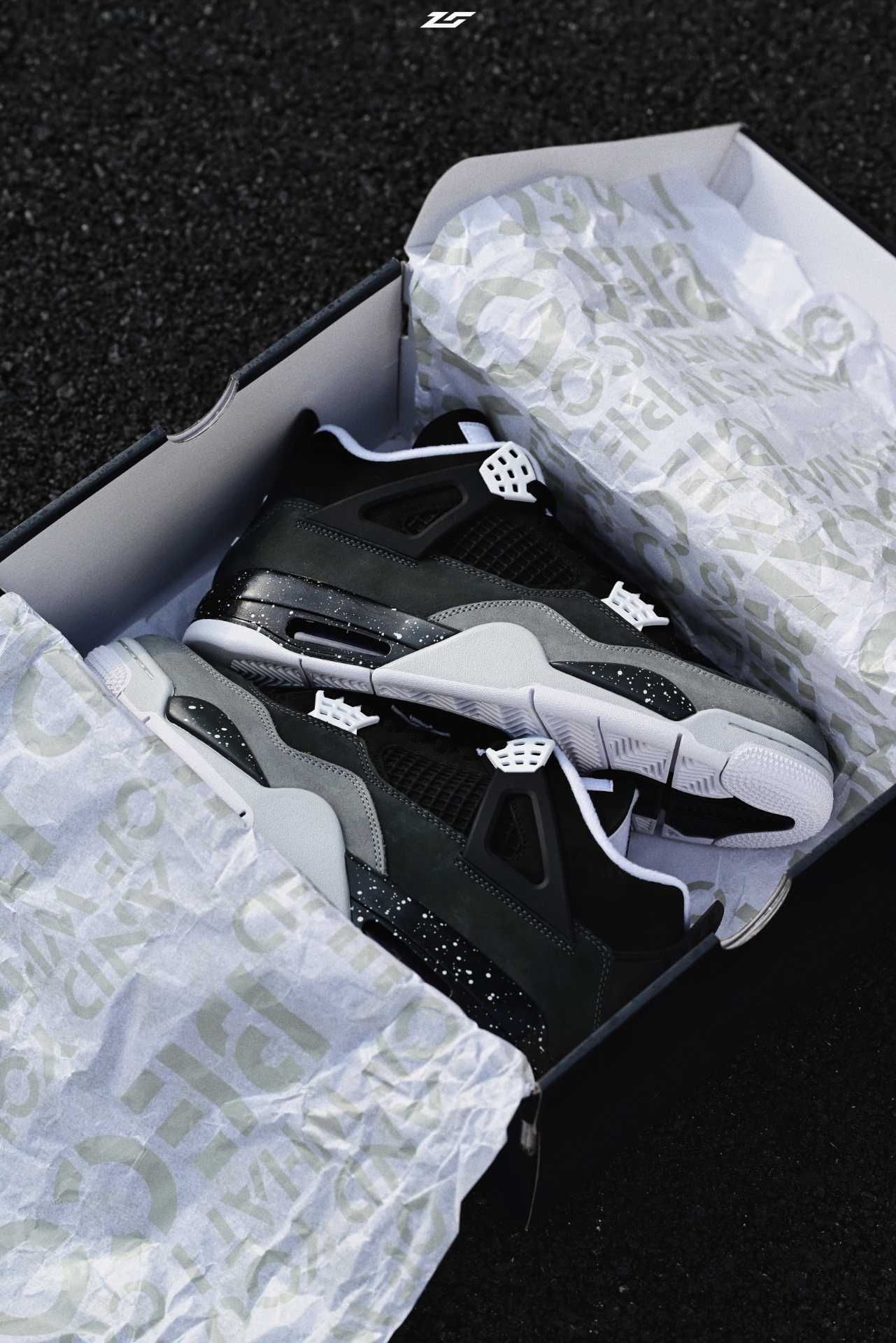 Jordan4Air4Retro Fear UnisexTrampki R.43