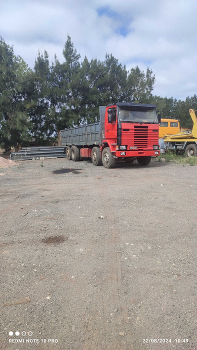 Scania 113 4 eixos basculante