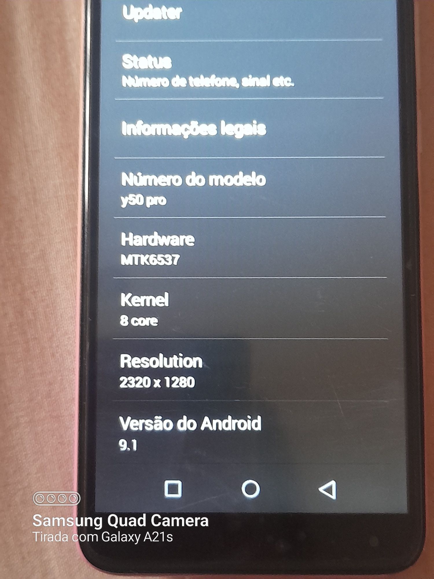 Telemovel novo android