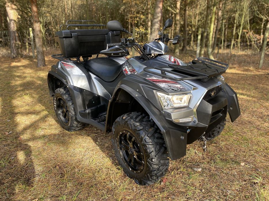 Quad Kymco MXU 700i 4x4 sprowadzony homologacja świetny stan.