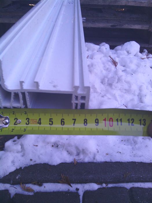 Słupki ogrodzeniowe plastikowe 160-274cm