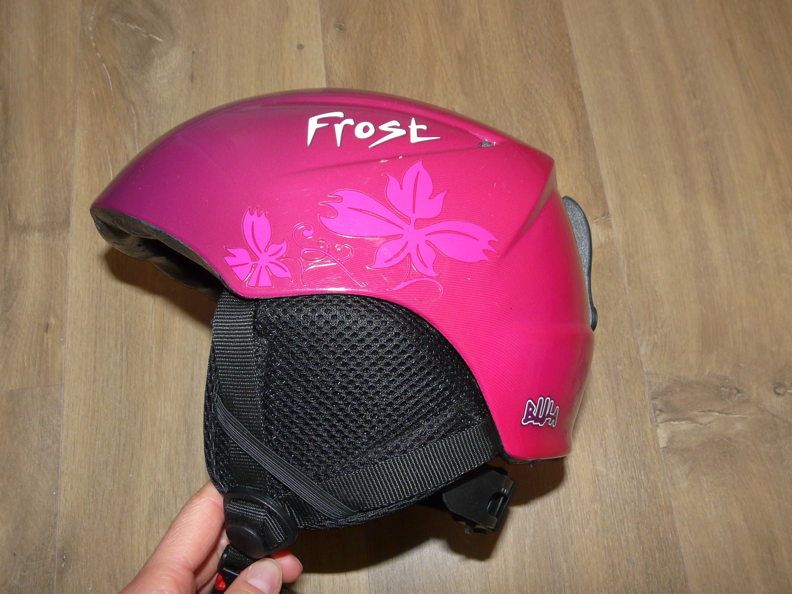 Kask narciarski snowboardowy Bula Frost nauszniki roz. S/52cm 310-345g