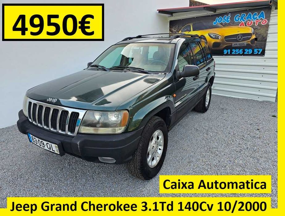 Jeep Grand Cherokee 3.1TD Laredo 4x4 Cx/Auto 10/2000