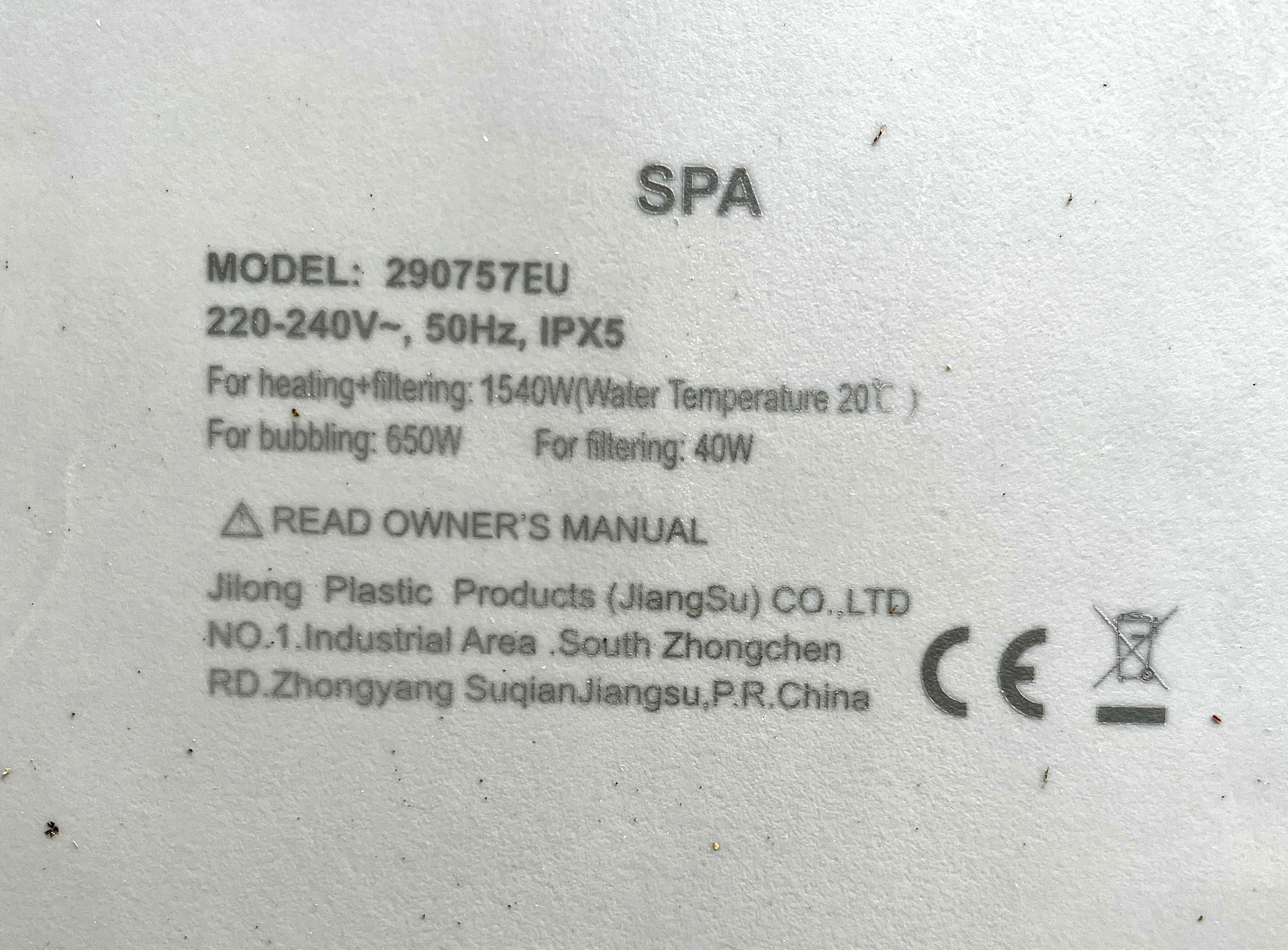 Pompa filtracyjna Avenli SPA