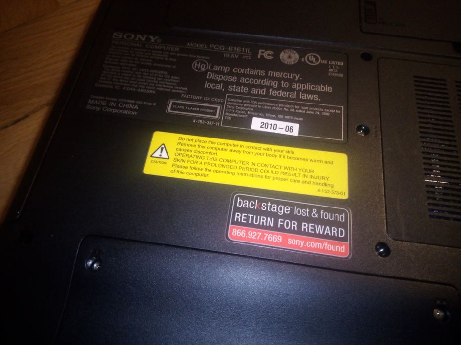 Laptop Sony Vaio VPCEE25FX