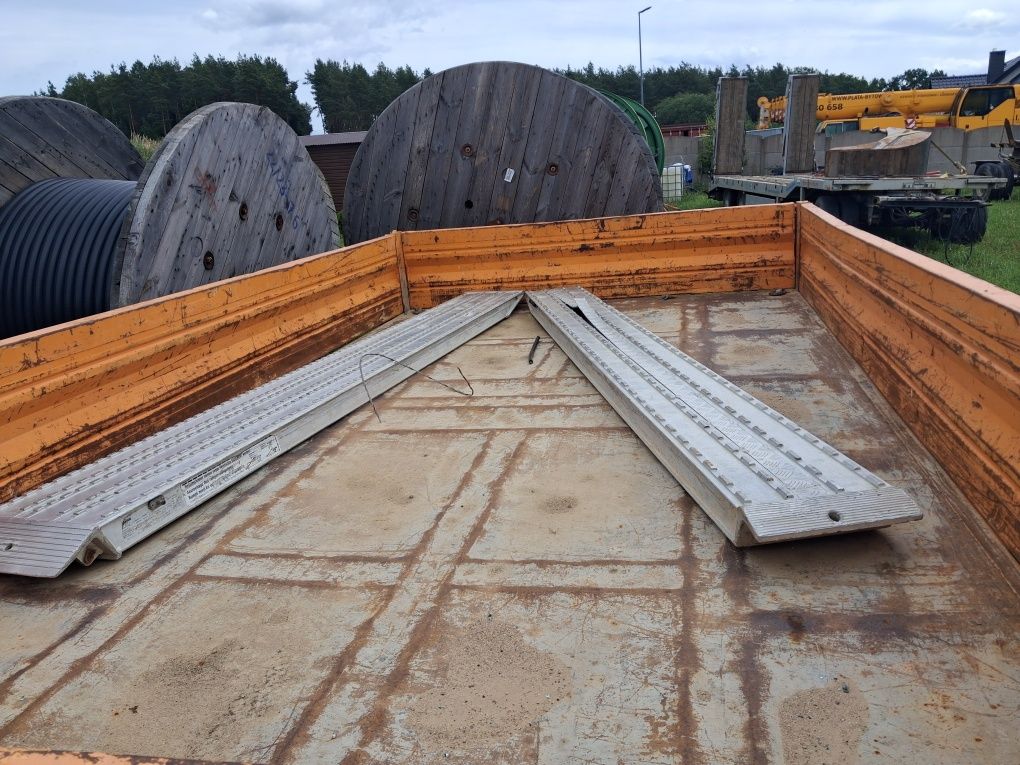 Przyczepa Tandem Humbaur wywrotka niskopodwozie