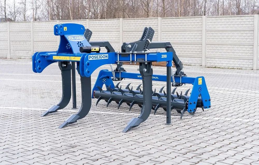 Głębosz 3 / 4 / 5 łap Posejdon Pol-Grom wał tandem kolczatka, rurowy, daszkowy, packer Tranport  Raty  Głębosz 3 / 4 / 5 łap Posejdon Pol-Grom Raty Transport