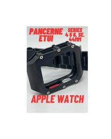 Obudowa T-ENGINE z opaską do Apple Watch Series 44mm Metal | czarny