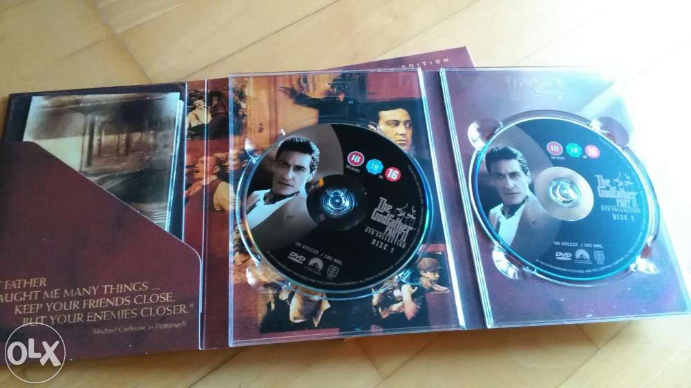 Trilogia O Padrinho - The Godfather - Edição limitada digipak DVD