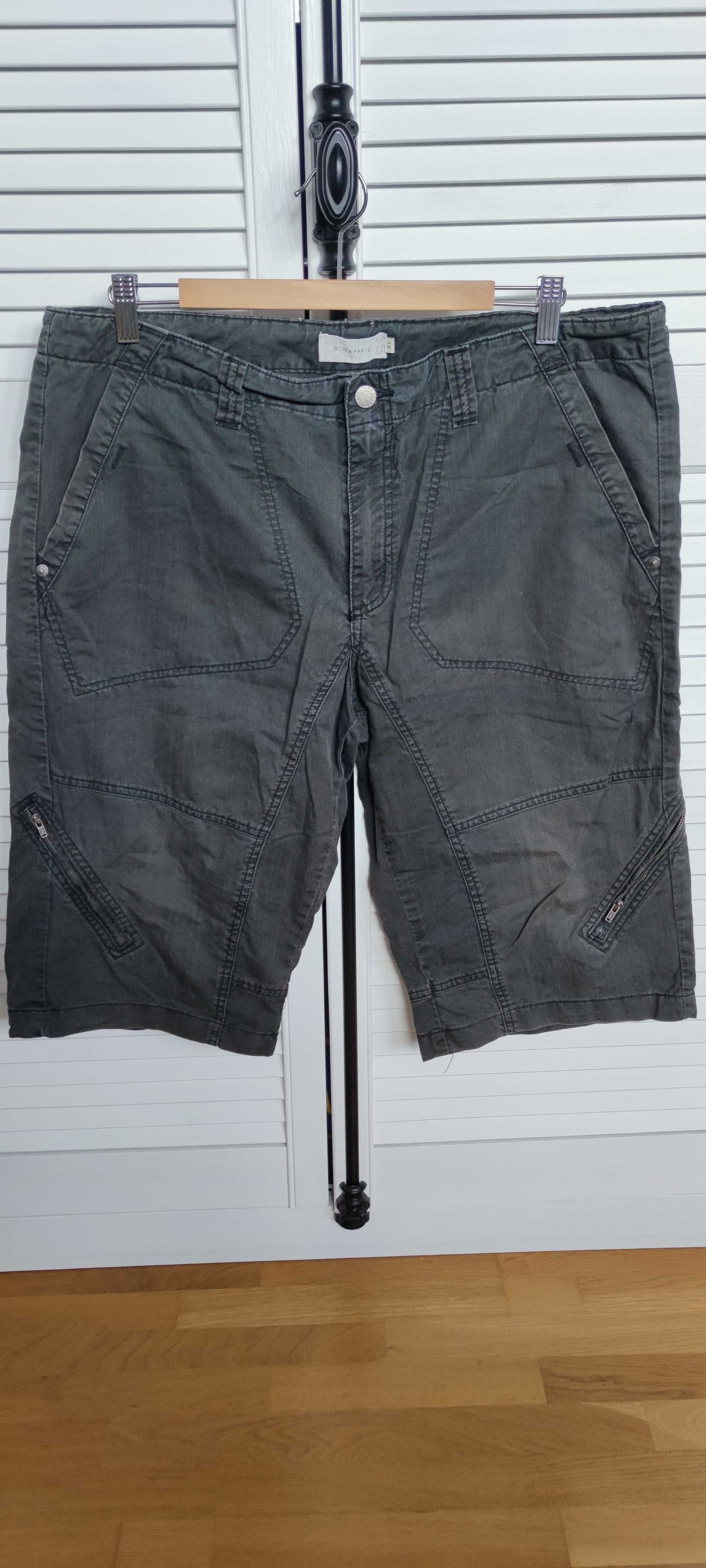 Spodnie męskie krótkie - Bon'a Parte r. XL (97 cm/pas) - bawełna