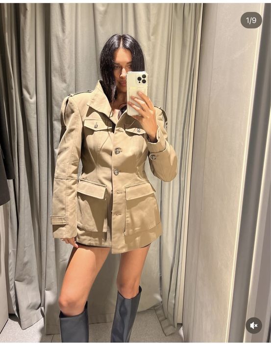 Куртка тренч zara S