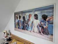 Plakat Pink Floyd obramowany (DUŻY 136 x 72 cm)