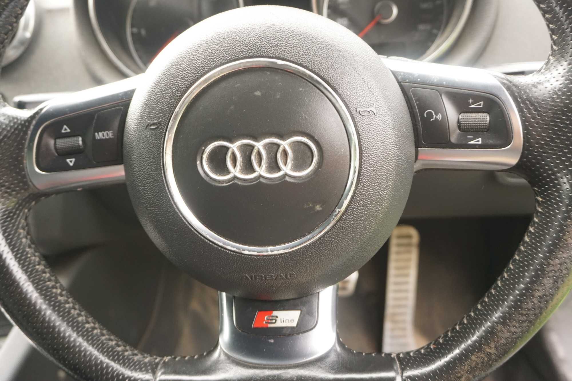 Audi TT 8j lift 2011 kierownica multi poduszka powietrzna taśma S-line