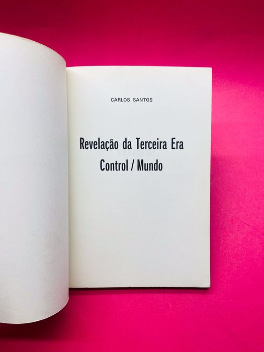 Revelação da Terceira Era - Carlos Santos