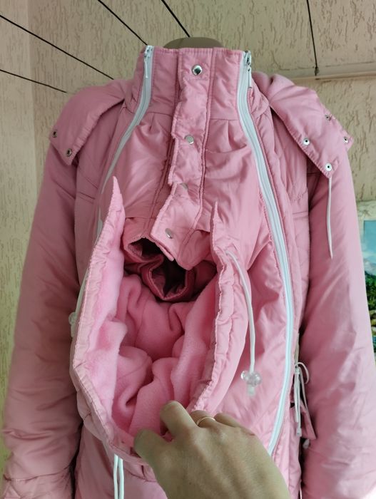 Зимняя куртка для беременных. Зимова куртка для вагітних