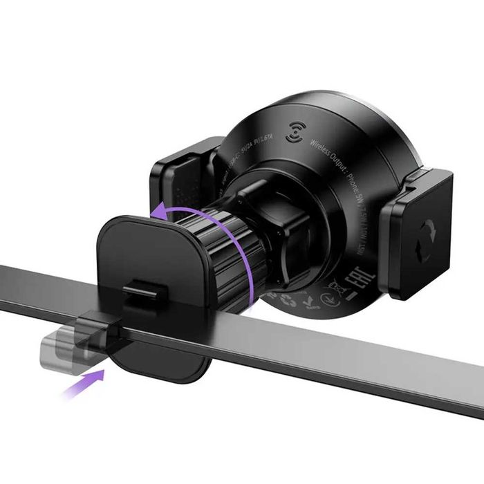 MagSafe тримач Hoco HW35 магнітний з бездротовою зарядкою у дефлектор