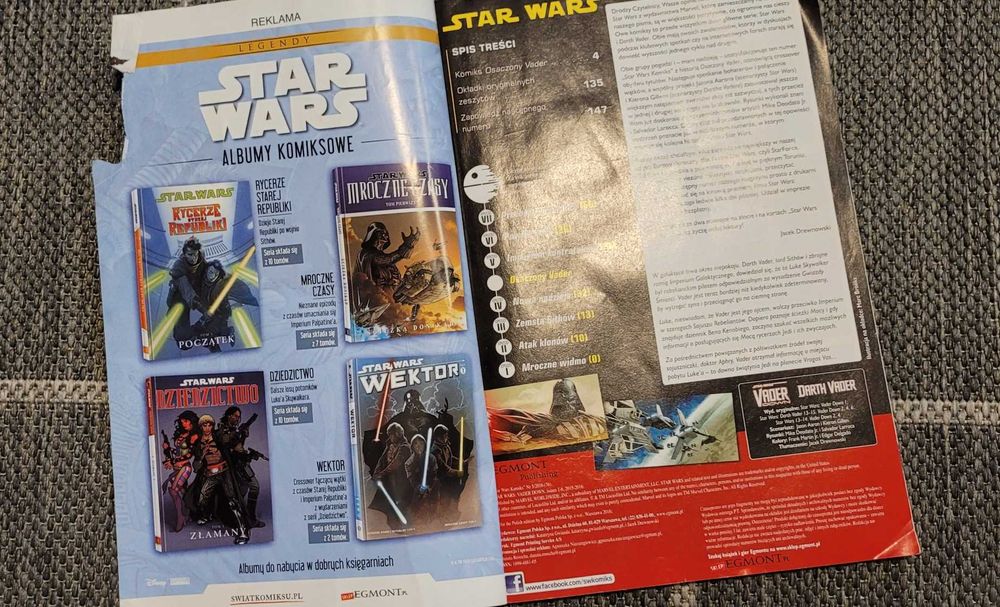 Star Wars,  komiks Darth Vader nr 5/16, Osaczony Vader