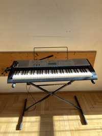 Keyboard Casio LK 220 dynamiczne klawisze + statyw i zasilacz