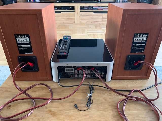 Amplituner stereo z cd Marantz m-cr502 / Infinity Alpha 10