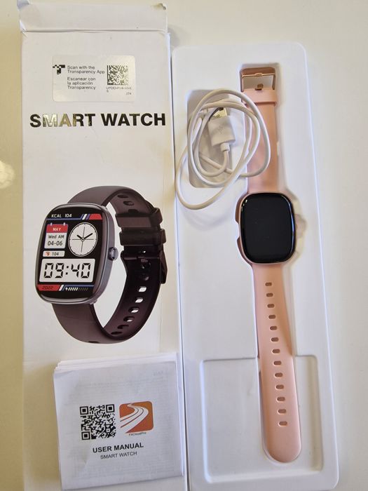 Smartwatch updei pink