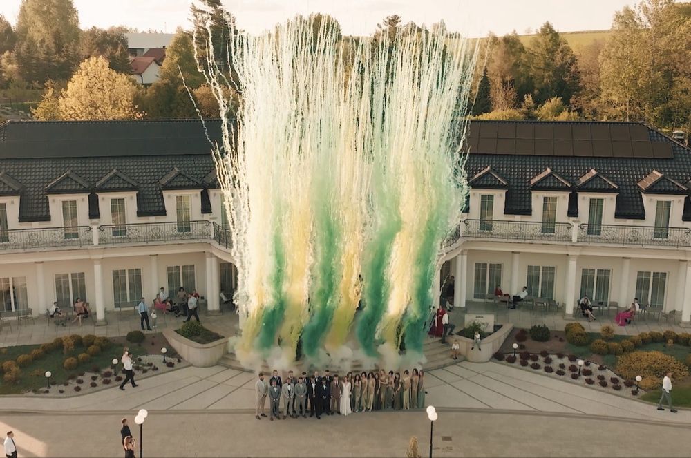 Fotobudka 360° • Fontanny / Wiatraki iskier • Miny dymne • Lustro