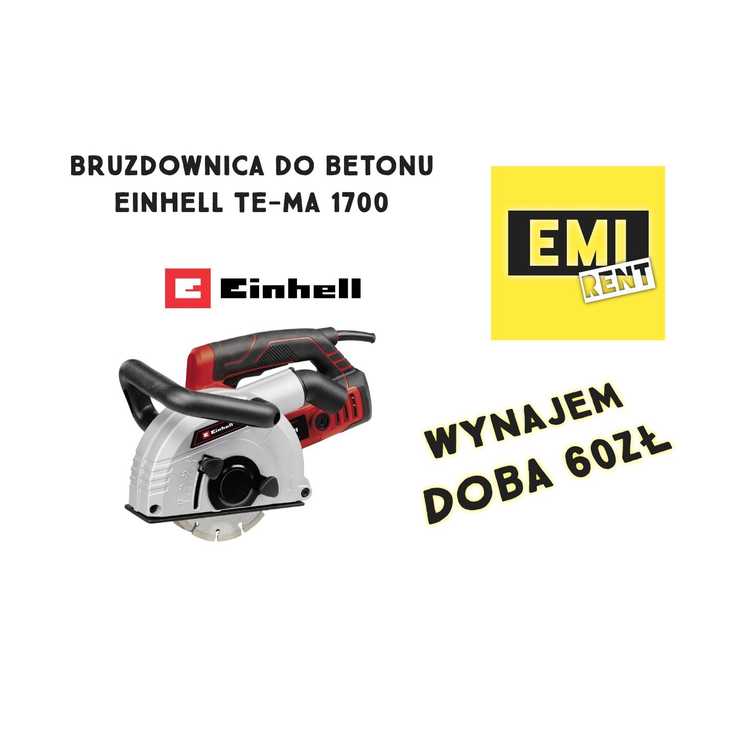 Wynajem bruzdownica do betonu i wiele innych