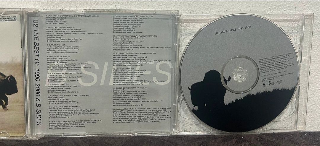 CD U2 - The best off Duplo