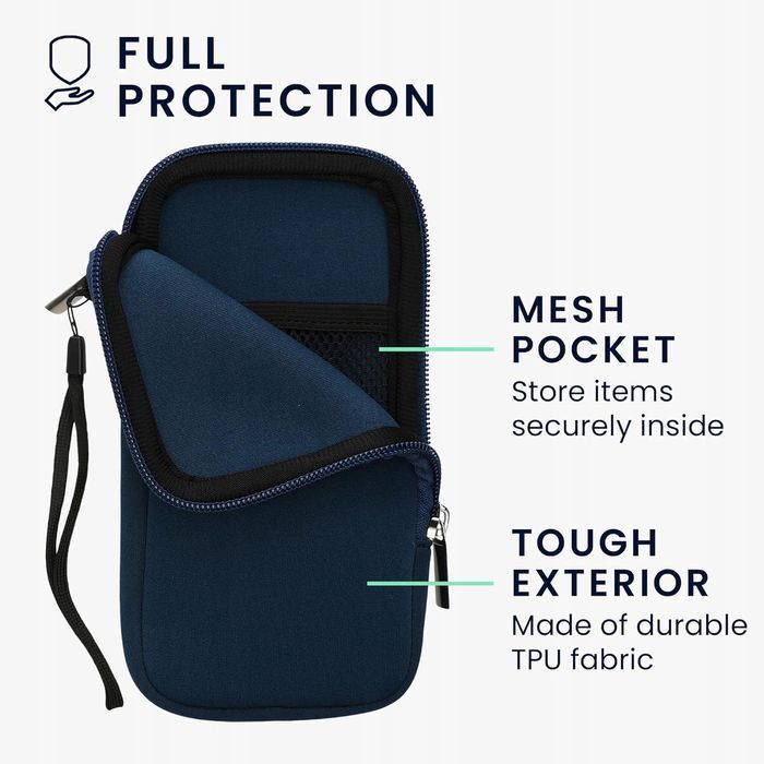 kwmobile etui na telefon komórkowy do smartfona rozmiar l do 6.5 cali