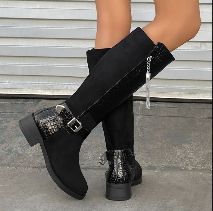 Черевики чорні осінь