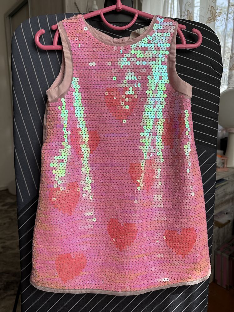 Платье в пайетки, сукня h&m