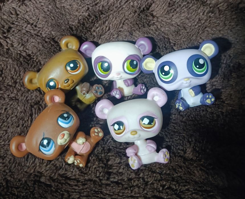 Lps, пет шопи , медведі , лот