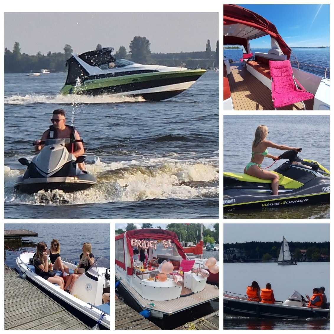 Houseboat 10 osobowy Zegrze Motorowki i skutery wodne Zalew Zegrzyński