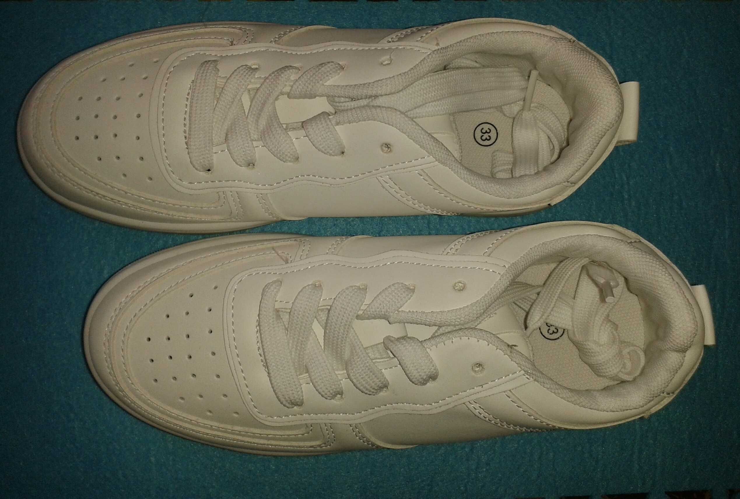 BLIŹNIAKI komunia buty komunijne dla bliźniaków białe do alb NOWE