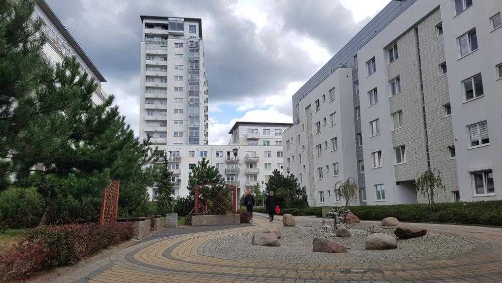 Przymorze, 7 min. od plaży przez urokliwy Park Reagana.
