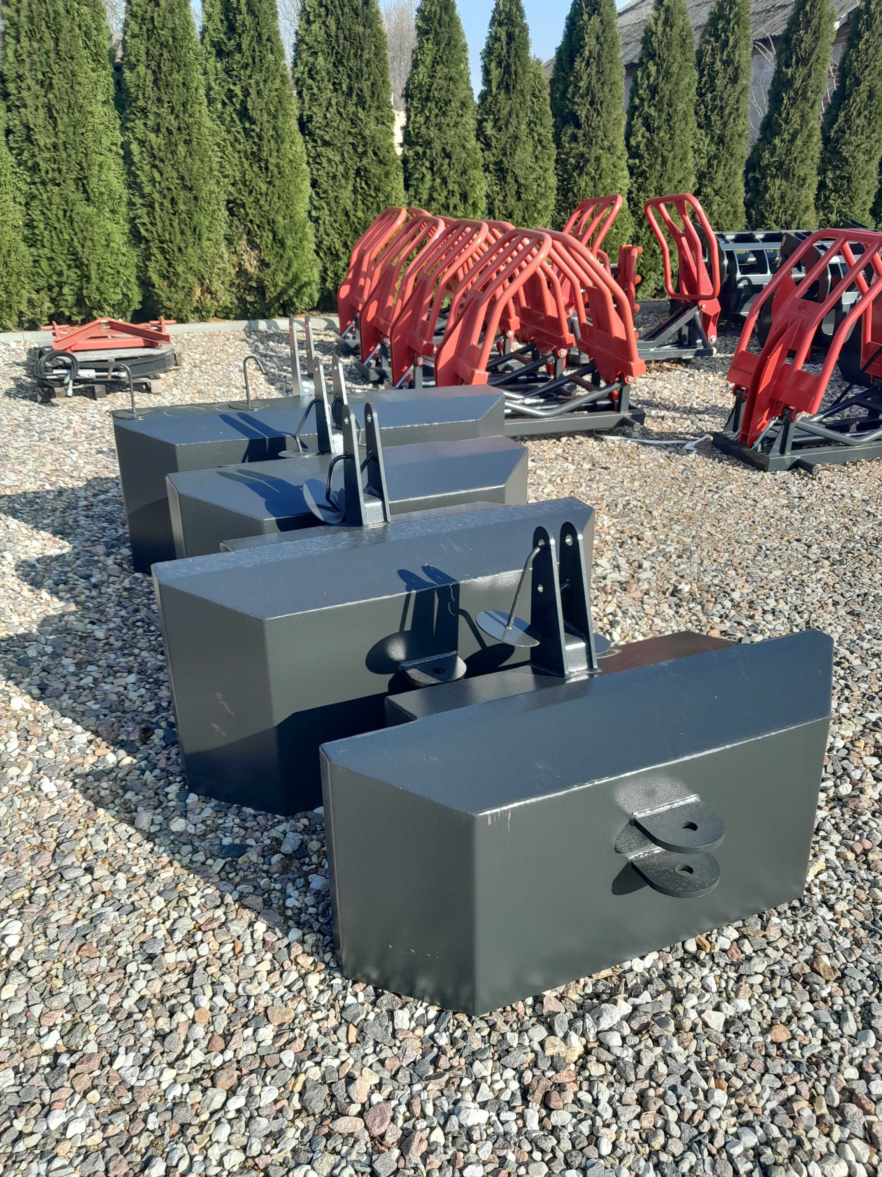 Balast 800 kg mocowanie tuz 1000 kg Metal technik