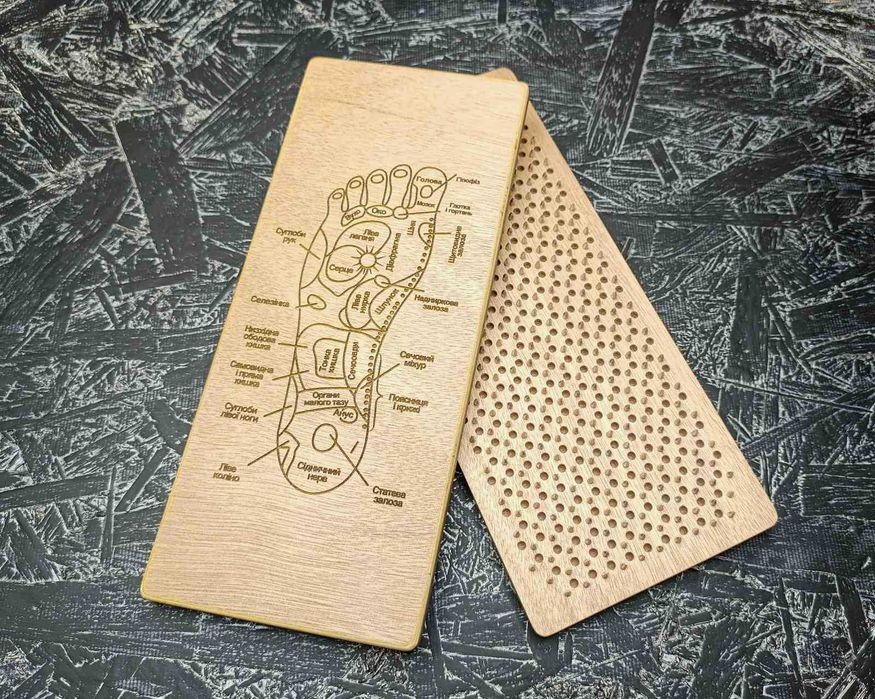 Дошка Садху з цвяхами для йоги. Уцінка! Цвяхостояння. 10мм.