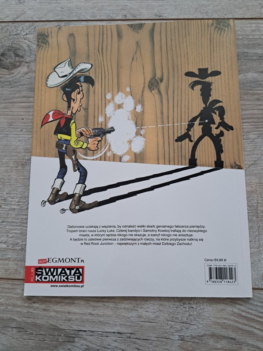 Lucky Luke Skarb Daltonów komiks