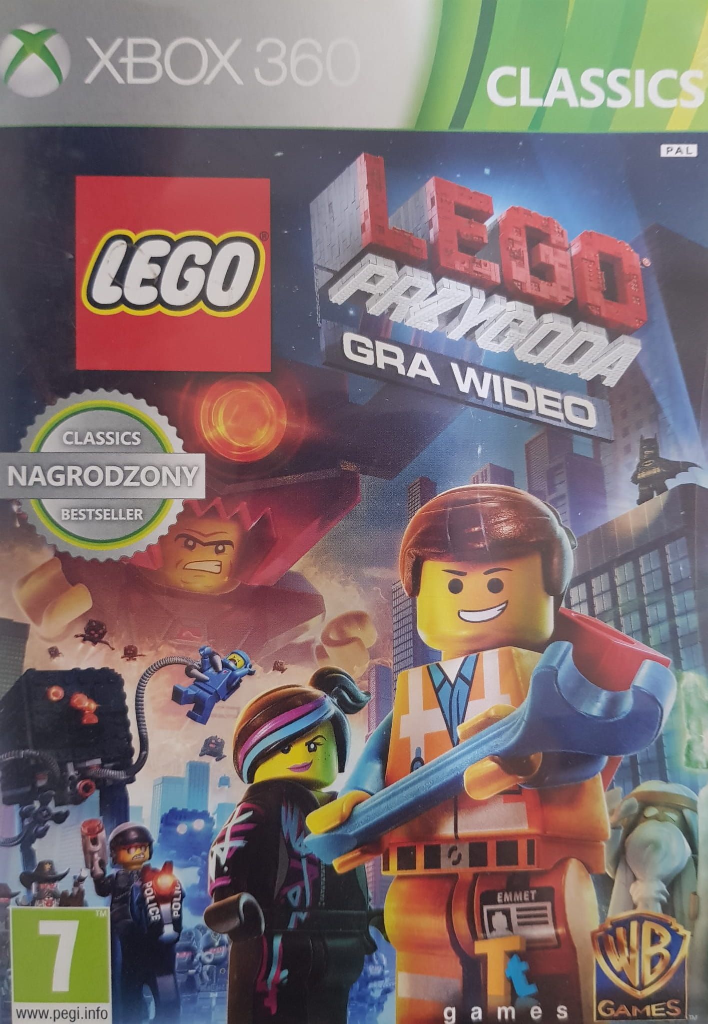 LEGO Przygoda gra wideo XBOX 360 Używana