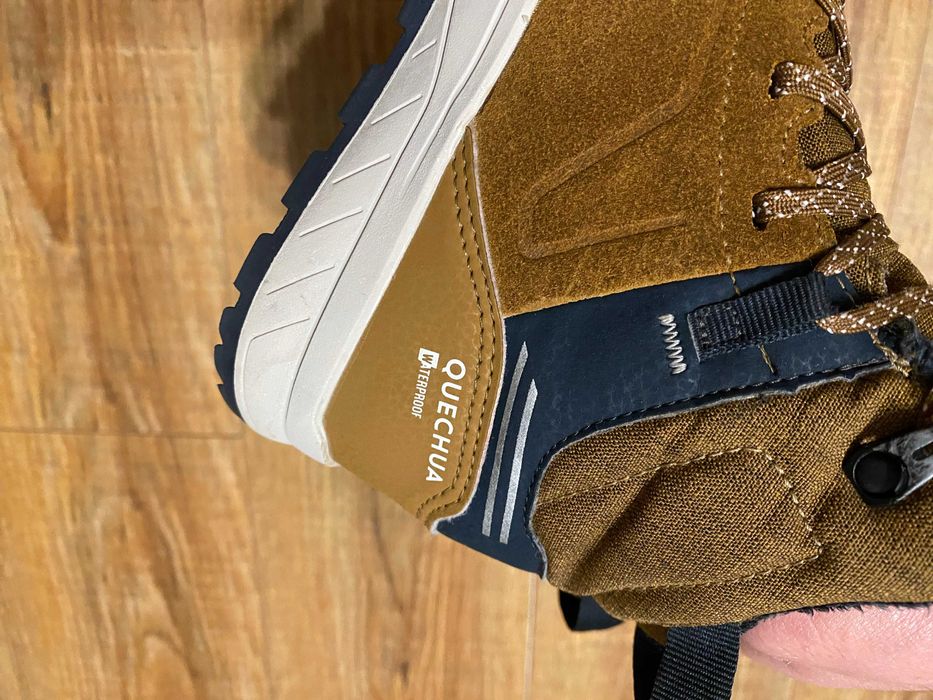 Ботинки детские термо сапожки зимние черевики на мальчика Quechua р.35