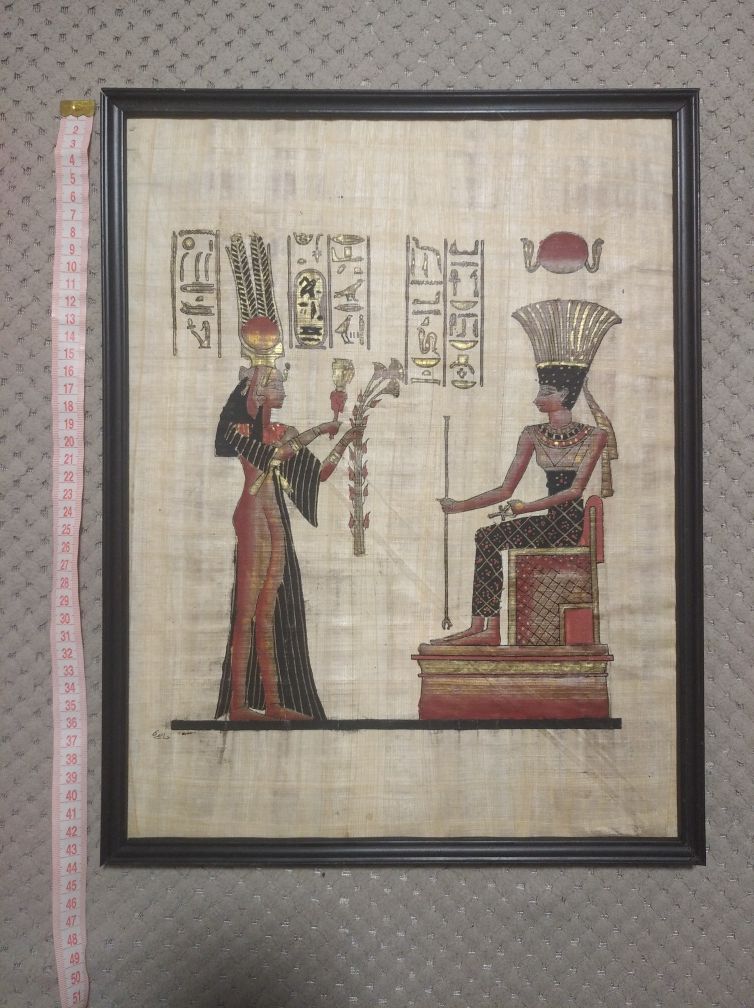 Єгипетський папірус з зображеннями оригінал