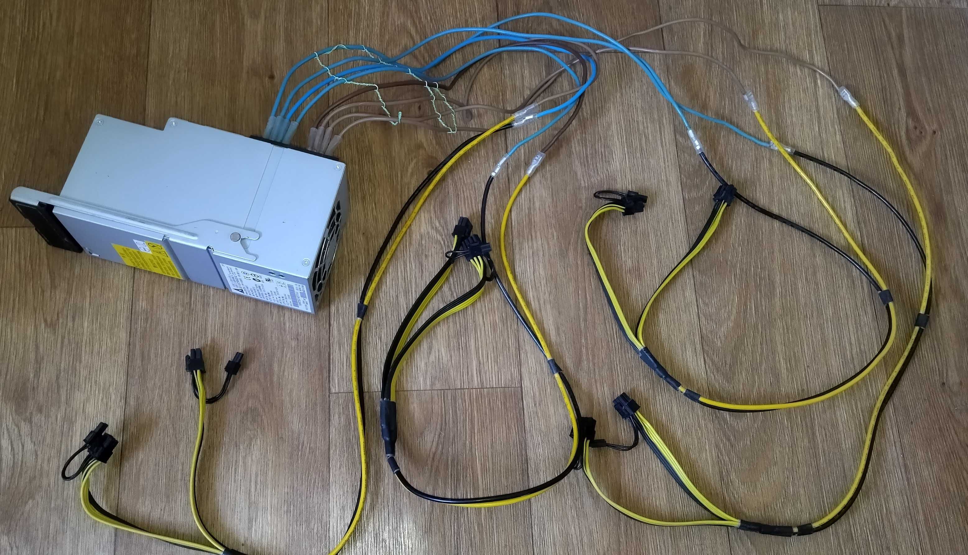 БП Delta Electronics DPS-1300 - (Без желто-черных кабелей)