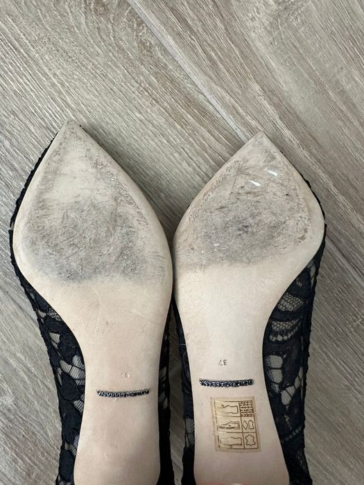 Черные туфли лодочки D&G Дольче и Габанна р.36-36.5 оригинал