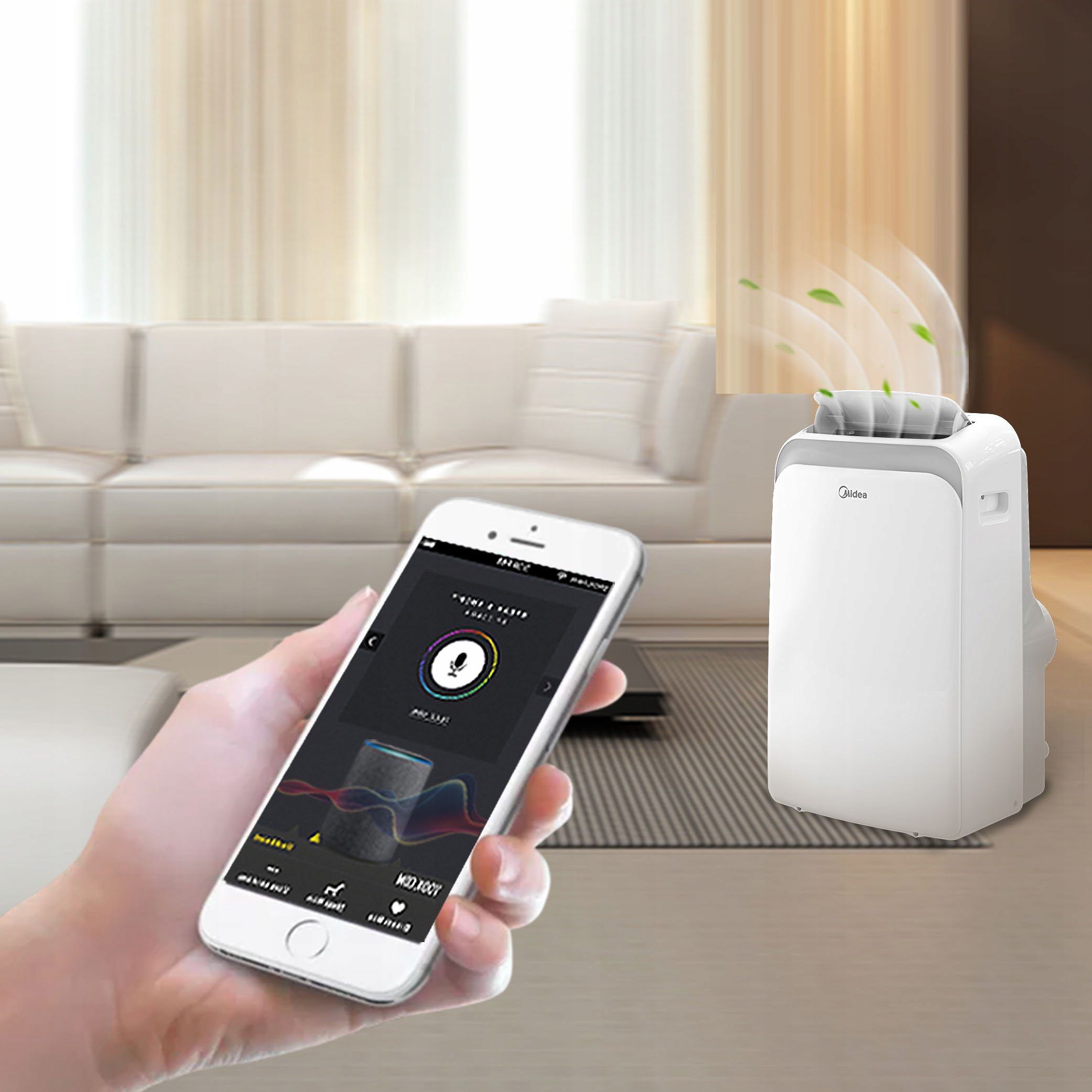 KLIMATYZATOR przenośny KLIMATYZACJA MIDEA 3,5 kW WiFi Smart Cool 12000