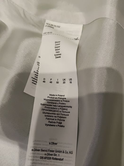 Marynarka damska S.Oliwer