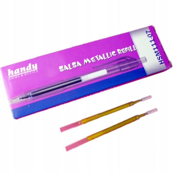 Wkład żelowy do długopisu Handy Salsa 0,7 mm metaliczny złoty