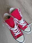 Trampki czerwone r. UE 37,5