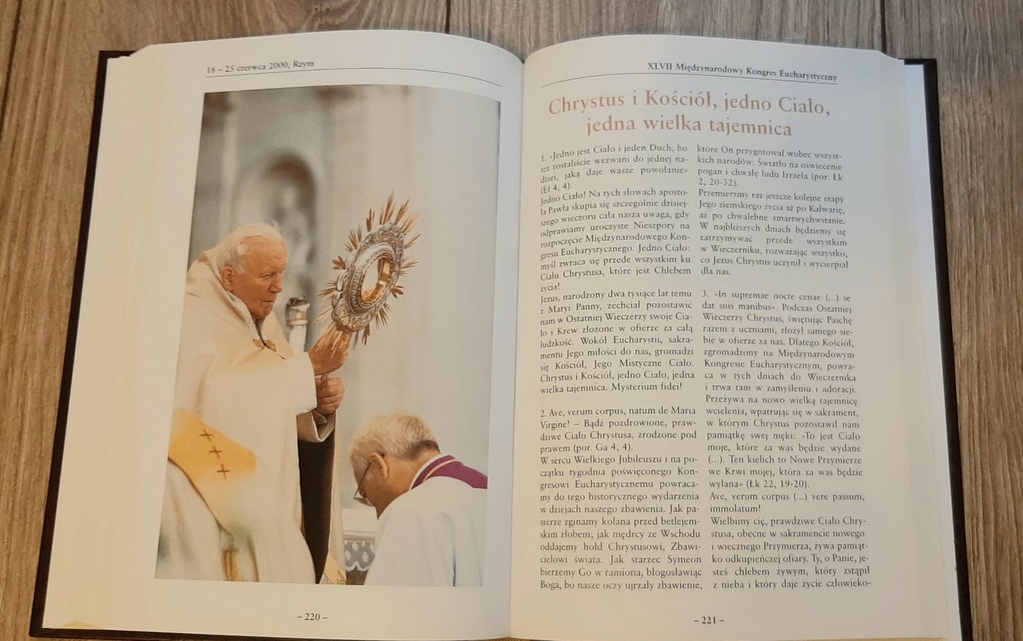 Książka Jan Paweł II homilie- Rok Święty 2000