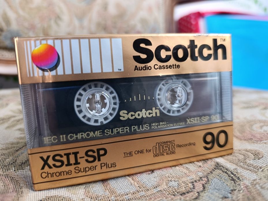 Kaseta magnetofonowa Scotch XSll-SP 90 NOWA fabrycznie zamknięta